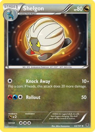 Shelgon/101  Plasma Blast - Uncommon
