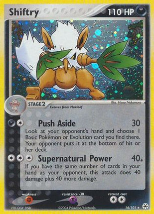 Shiftry 014  - Holofoil Hidden Legends - Holo Rare