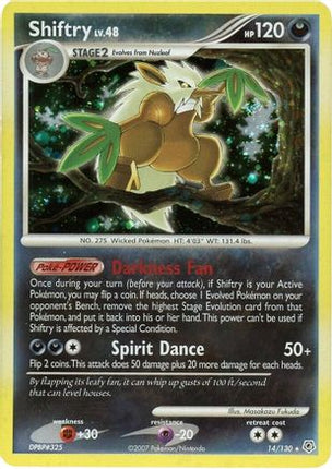 Shiftry/130  - Holofoil Diamond and Pearl - Holo Rare