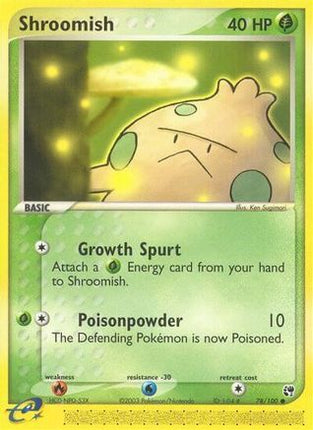 Shroomish/100  Sandstorm - Common