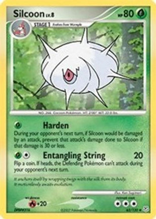 Silcoon/130  - Reverse Holofoil Diamond and Pearl - Uncommon
