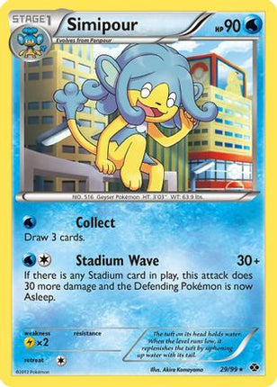 Simipour/99  - Reverse Holofoil Next Destinies - Rare