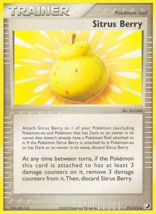 Sitrus Berry/115  Unseen Forces - Uncommon
