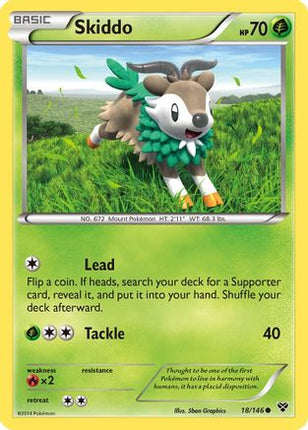 Skiddo/146  XY Base Set - Common