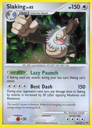 Slaking/127  - Reverse Holofoil Platinum - Holo Rare