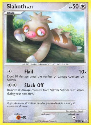 Slakoth/127  - Reverse Holofoil Platinum - Common