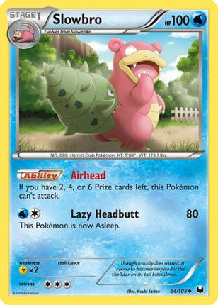 Slowbro 024/108  Dark Explorers - Uncommon