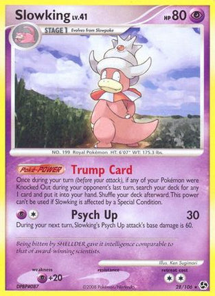 Slowking/106  - Reverse Holofoil Great Encounters - Rare