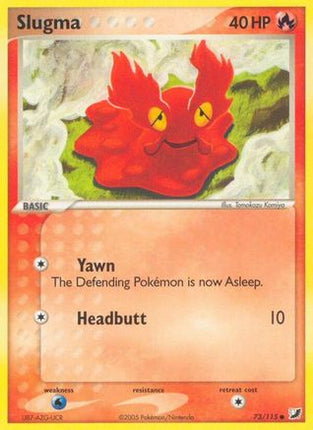 Slugma 073/115  - Reverse Holofoil Unseen Forces - Common