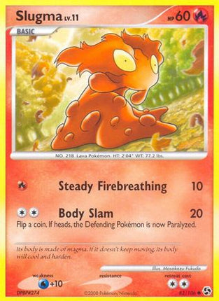 Slugma/106  - Reverse Holofoil Great Encounters - Common