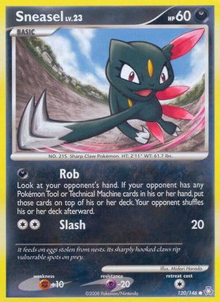 Sneasel/146  - Reverse Holofoil Legends Awakened - Common