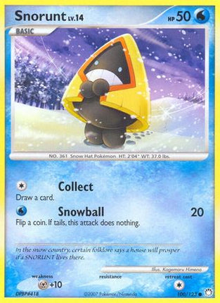 Snorunt/123  - Reverse Holofoil Mysterious Treasures - Common