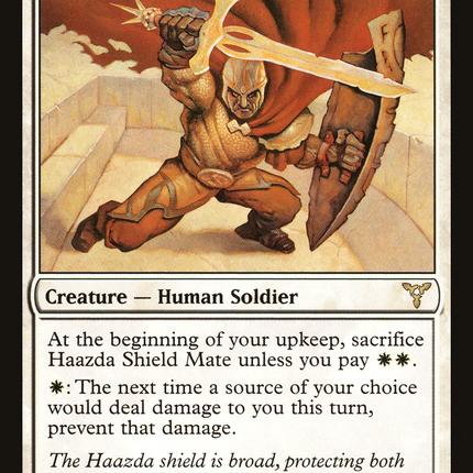 Haazda Shield Mate (DIS-012) - Dissension Foil