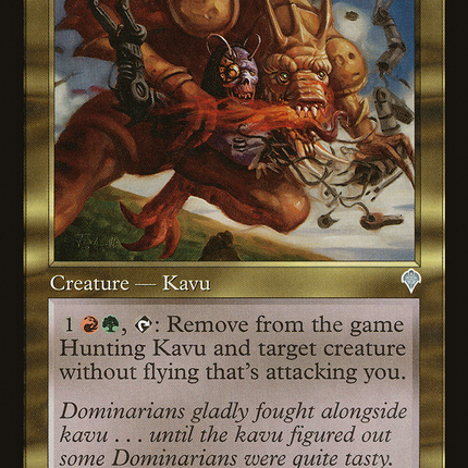 Hunting Kavu (INV-252) - Invasion Foil