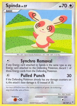 Spinda/147  - Reverse Holofoil Supreme Victors - Rare
