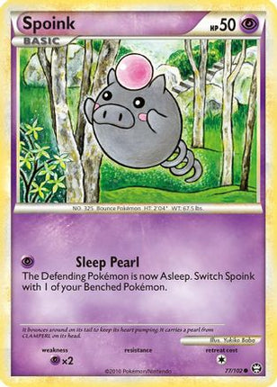 Spoink/102  Triumphant - Common
