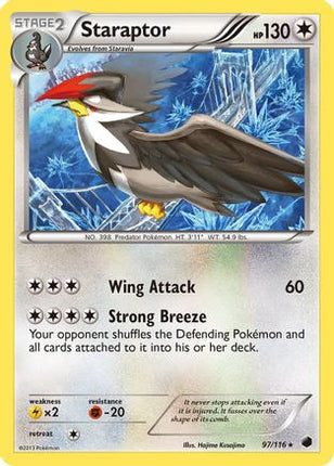 Staraptor/116  Plasma Freeze - Rare