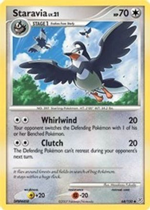 Staravia/130  - Reverse Holofoil Diamond and Pearl - Uncommon