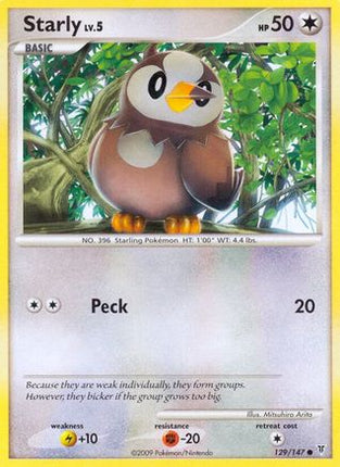 Starly/147  - Reverse Holofoil Supreme Victors - Common