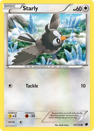 Starly/116  - Reverse Holofoil Plasma Freeze - Common