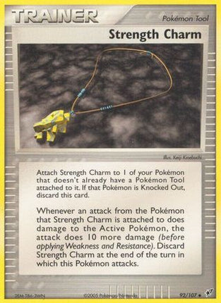 Strength Charm/107  - Reverse Holofoil Deoxys - Uncommon