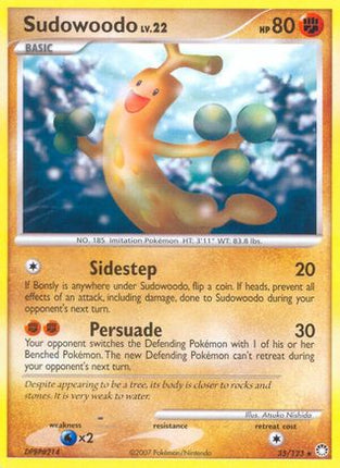 Sudowoodo/123  Mysterious Treasures - Rare