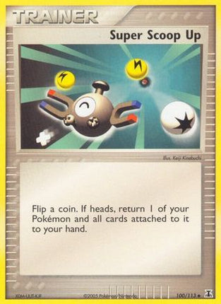Super Scoop Up 100/113  - Reverse Holofoil Delta Species - Uncommon