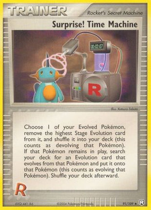 Surprise! Time Machine 091  Team Rocket Returns - Uncommon