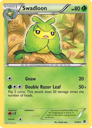 Swadloon (5)/98  - Reverse Holofoil Emerging Powers - Uncommon