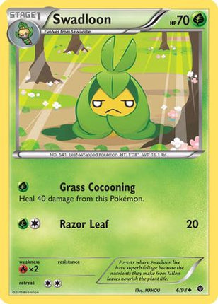 Swadloon (6)/98  - Reverse Holofoil Emerging Powers - Uncommon