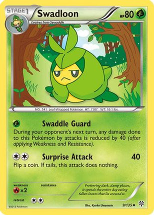 Swadloon/135  - Reverse Holofoil Plasma Storm - Uncommon