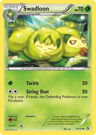 Swadloon/113  - Reverse Holofoil Legendary Treasures - Uncommon