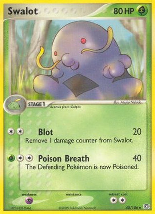Swalot/106  Emerald - Uncommon