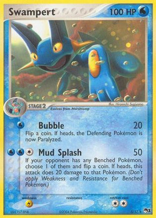 Swampert 005  - Holofoil POP Series 1 - Rare