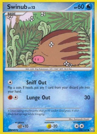 Swinub 123/146  - Reverse Holofoil Legends Awakened - Common