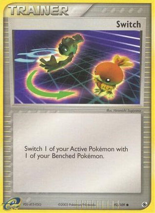 Switch 092/109  Ruby and Sapphire - Common