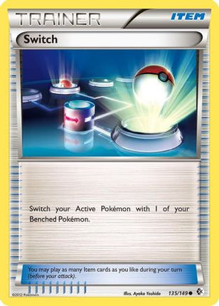 Switch/149  - Reverse Holofoil Boundaries Crossed - Common