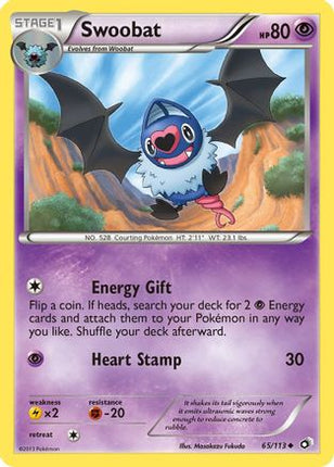Swoobat/113  Legendary Treasures - Uncommon