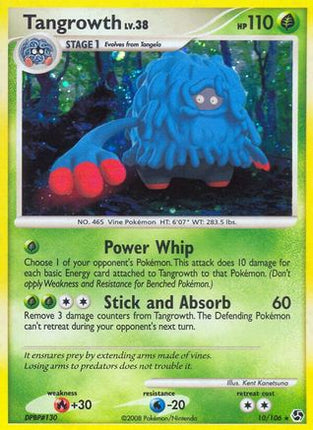 Tangrowth/106  - Holofoil Great Encounters - Holo Rare