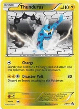 Thundurus - BW41/101  - Reverse Holofoil Black and White Promos - Promo