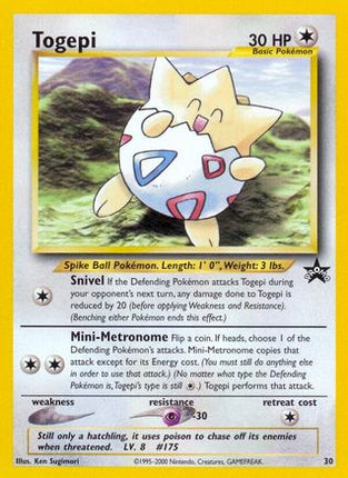 Togepi 030/53  WoTC Promo - Promo
