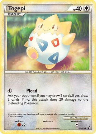 Togepi 070/90  Undaunted - Common
