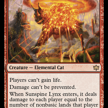 Sunspine Lynx (BLB-155) - Bloomburrow Foil