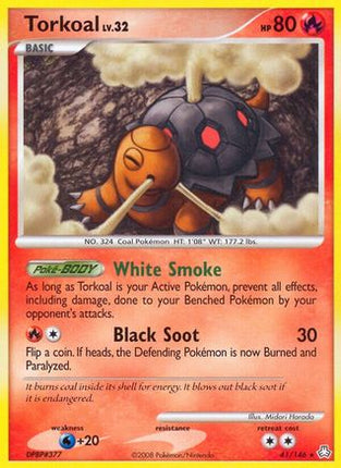 Torkoal/146  - Reverse Holofoil Legends Awakened - Rare