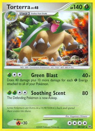 Torterra/127  Platinum - Rare