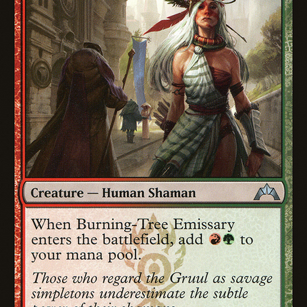 Burning-Tree Emissary (GTC-216) - Gatecrash Foil