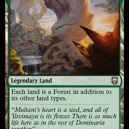 Yavimaya, Cradle of Growth (M3C-409) - Modern Horizons 3 Commander Foil