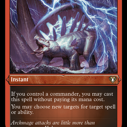 Deflecting Swat (Foil Etched) (CMM-532) - Commander Masters Foil