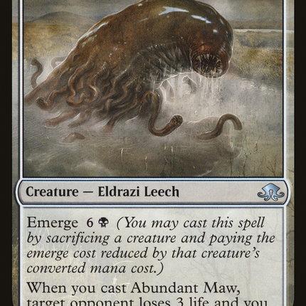 Abundant Maw (EMN-001) - Eldritch Moon