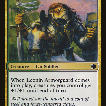 Leonin Armorguard (ARB-072) - Alara Reborn Foil
